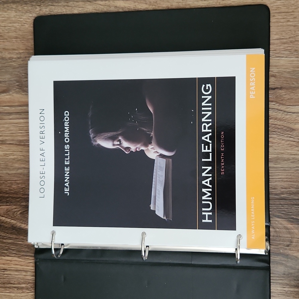 Human Learning Loose Leaf Version, 7th edition